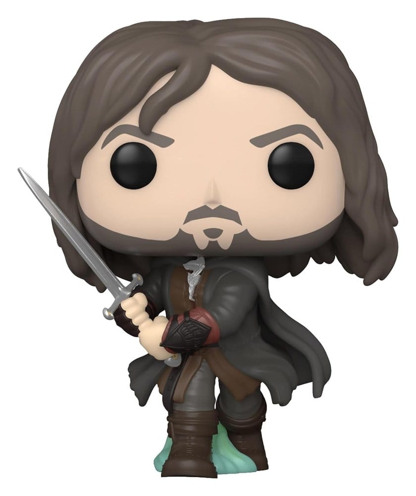 Herr der Ringe POP! Movies Vinyl Figuren Aragorn(Army of the Dead) 9 cm Image 1