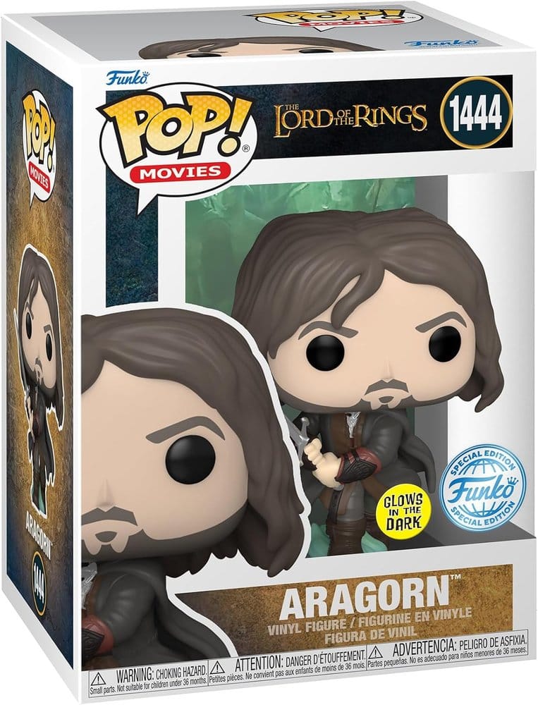 Herr der Ringe POP! Movies Vinyl Figuren Aragorn(Army of the Dead) 9 cm Image 2
