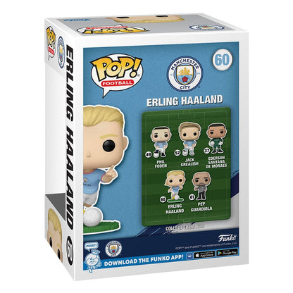 EFL POP! Football Vinyl Figur ManCity - Erling Haaland 9 cm Image 3