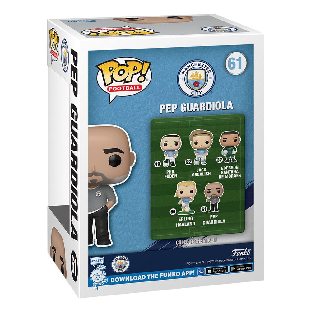 EFL POP! Football Vinyl Figur ManCity - Pep Guardiola 9 cm Image 3
