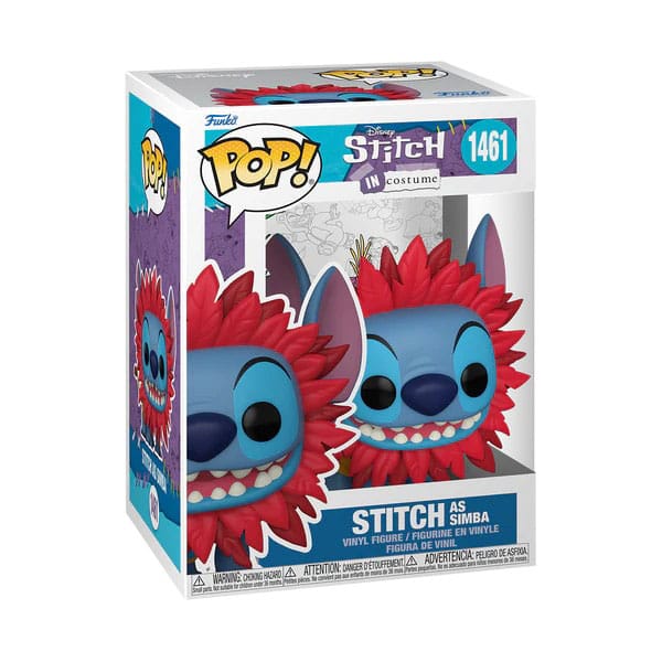 Lilo & Stitch POP! & Buddy Vinyl Figur Costume- Simba 9 cm Image 2