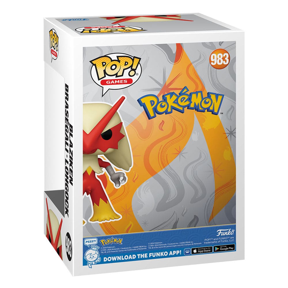 Pokemon POP! Games Vinyl Figur Blaziken(EMEA) 9 cm Image 3
