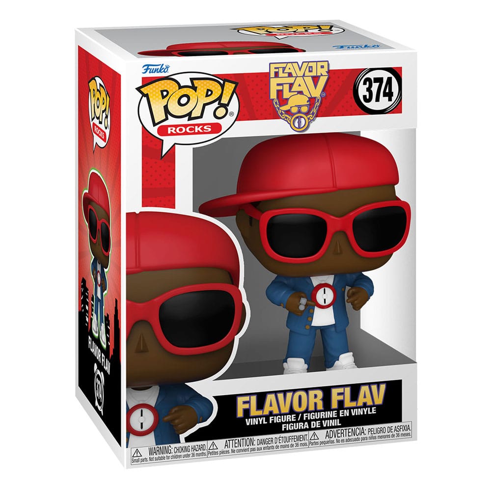 Flavor Flav POP! Rocks Vinyl Figur Flavor of Love 9 cm Image 2