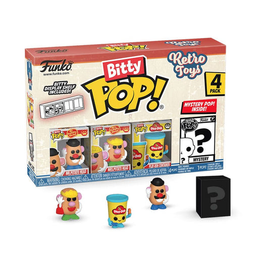 Retro Toys Bitty POP! Vinyl Figuren 4er-Pack Mr. Potato Head 2,5 cm Image 1