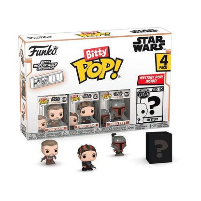 Star Wars: Mandalorian Bitty POP! Vinyl Figuren 4er-Pack Marshal 2,5 cm Image 1