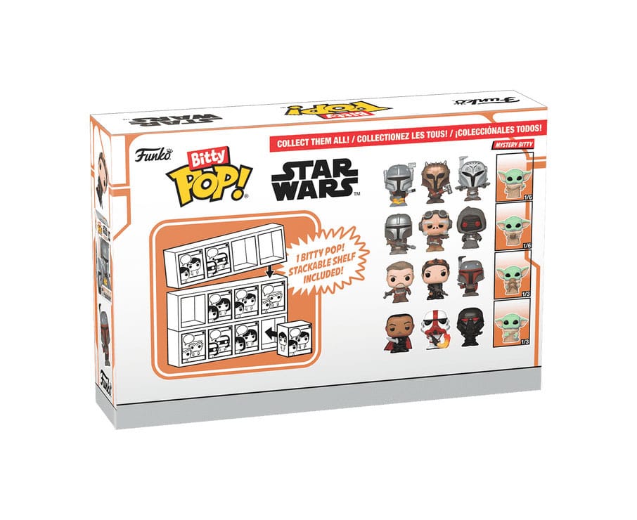 Star Wars: Mandalorian Bitty POP! Vinyl Figuren 4er-Pack Marshal 2,5 cm Image 4