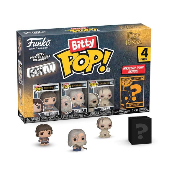 Der Herr der Ringe Bitty POP! Vinyl Figuren 4er-Pack Frodo 2,5 cm Image 1