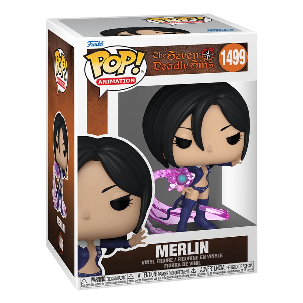 Seven Deadly Sins Pop! Animation Vinyl Figur Merlin 9 cm Image 2