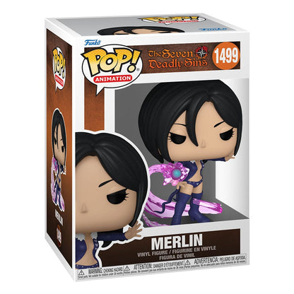 Seven Deadly Sins Pop! Animation Vinyl Figur Merlin 9 cm Image 2