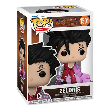 Seven Deadly Sins Pop! Animation Vinyl Figur Zeldris 9 cm Image 2