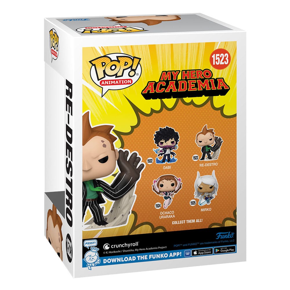 My Hero Academia POP! Animation Vinyl Figur Destro 9 cm Image 3