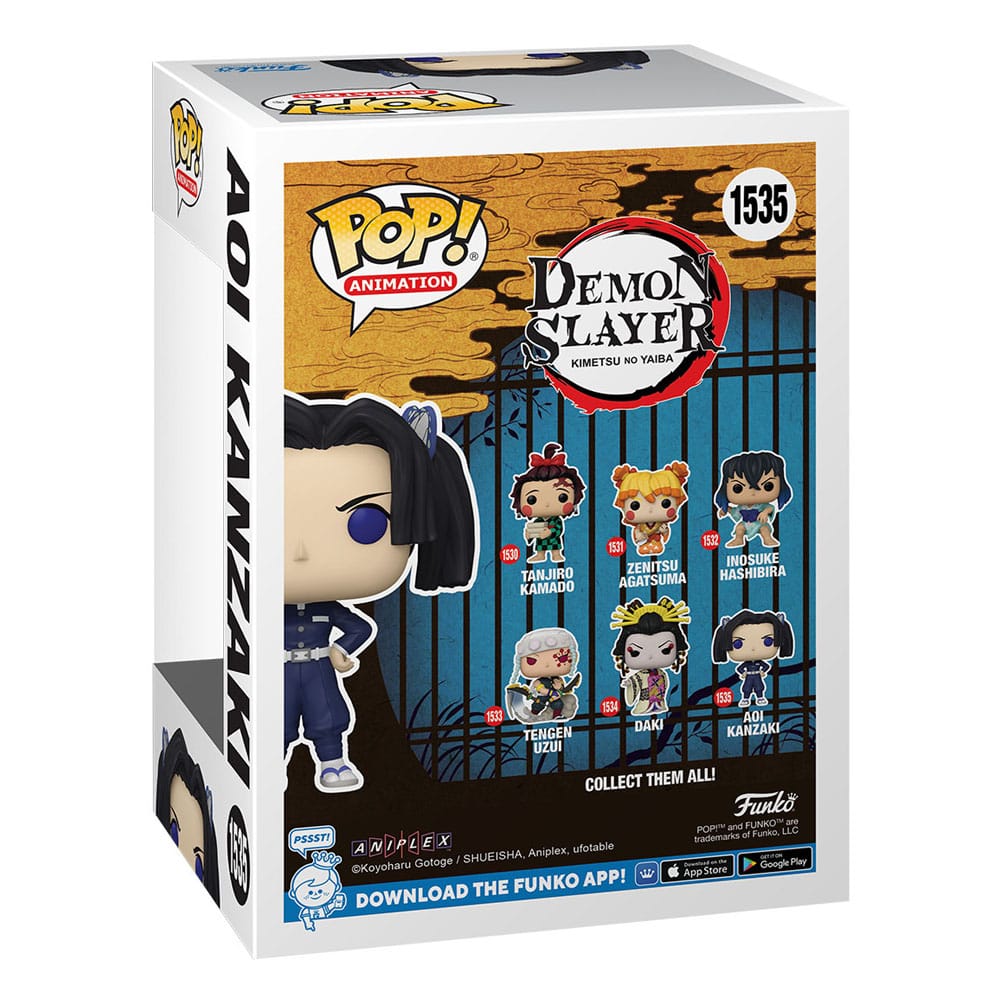 Demon Slayer: Kimetsu no Yaiba POP! Animation Figur Aoi Kanzaki w/CH 9 cm Sortiment (6) Image 3