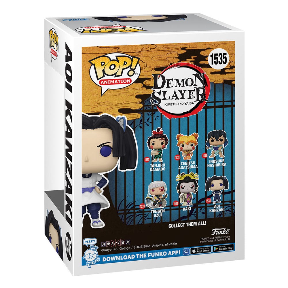Demon Slayer: Kimetsu no Yaiba POP! Animation Figur Aoi Kanzaki w/CH 9 cm Sortiment (6) Image 5