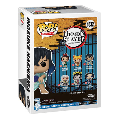 Demon Slayer: Kimetsu no Yaiba POP! Animation Figur Inosuke(Kimono) 9 cm Image 3