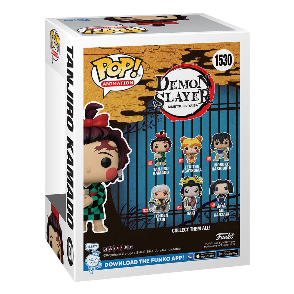 Demon Slayer: Kimetsu no Yaiba POP! Animation Figur Tanjiro(Kimono) 9 cm Image 3