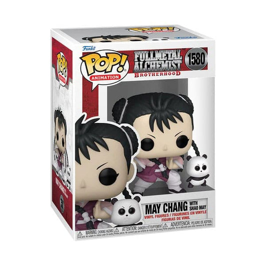 Fullmetal Alchemist Brotherhood POP & Buddy! Animation Vinyl Figur May Chang w/Panda 9 cm Image 2
