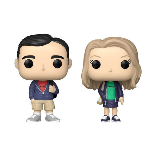 The Office POP! Television Vinyl Figuren 2er-Pack Michael & Holly 9 cm Image 1