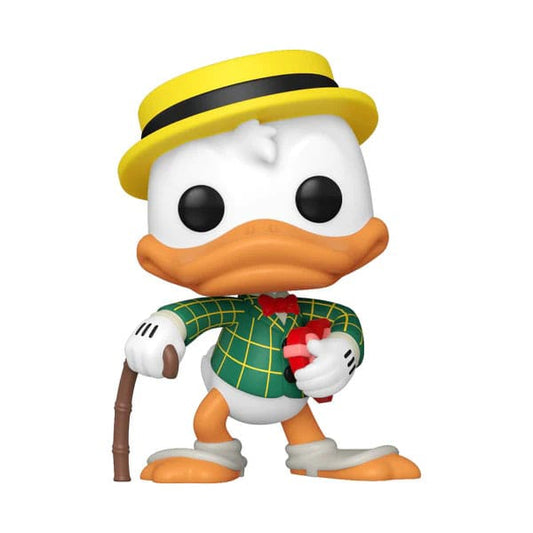 Disney DD 90th Anniversary POP! Disney Vinyl Figur Donald Duck(dapper) 9 cm Image 1