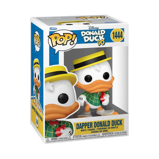 Disney DD 90th Anniversary POP! Disney Vinyl Figur Donald Duck(dapper) 9 cm Image 2