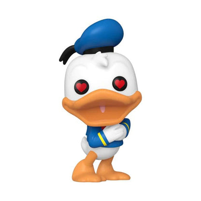 Disney DD 90th Anniversary POP! Disney Vinyl Figur Donald Duck(heart eyes) 9 cm Image 1