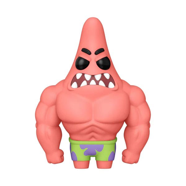 SpongeBob Schwammkopf 25th Anniversary POP! Vinyl Figur Patrick w/Muscles 9 cm Image 1