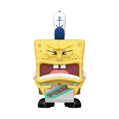 SpongeBob Schwammkopf 25th Anniversary POP! Vinyl Figur SB w/Pizza 9 cm Image 1