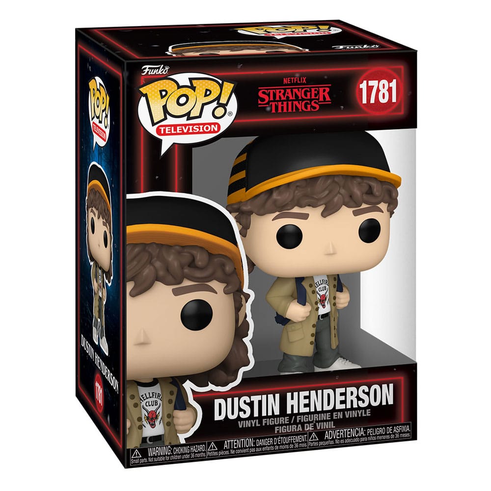 Stranger Things POP! Television Vinyl Figuren Dustin Henderson 9 cm Image 2