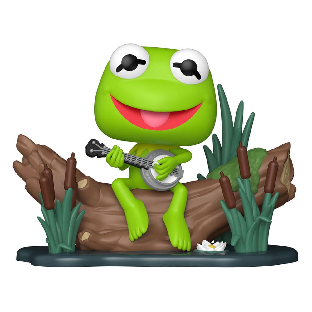 The Muppets POP! Deluxe Vinyl Figur Kermit with Banjo 9 cm Image 1