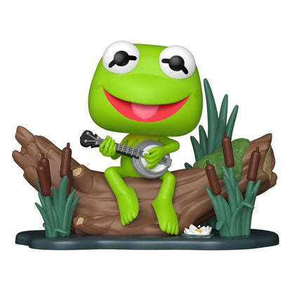 The Muppets POP! Deluxe Vinyl Figur Kermit with Banjo 9 cm Image 1