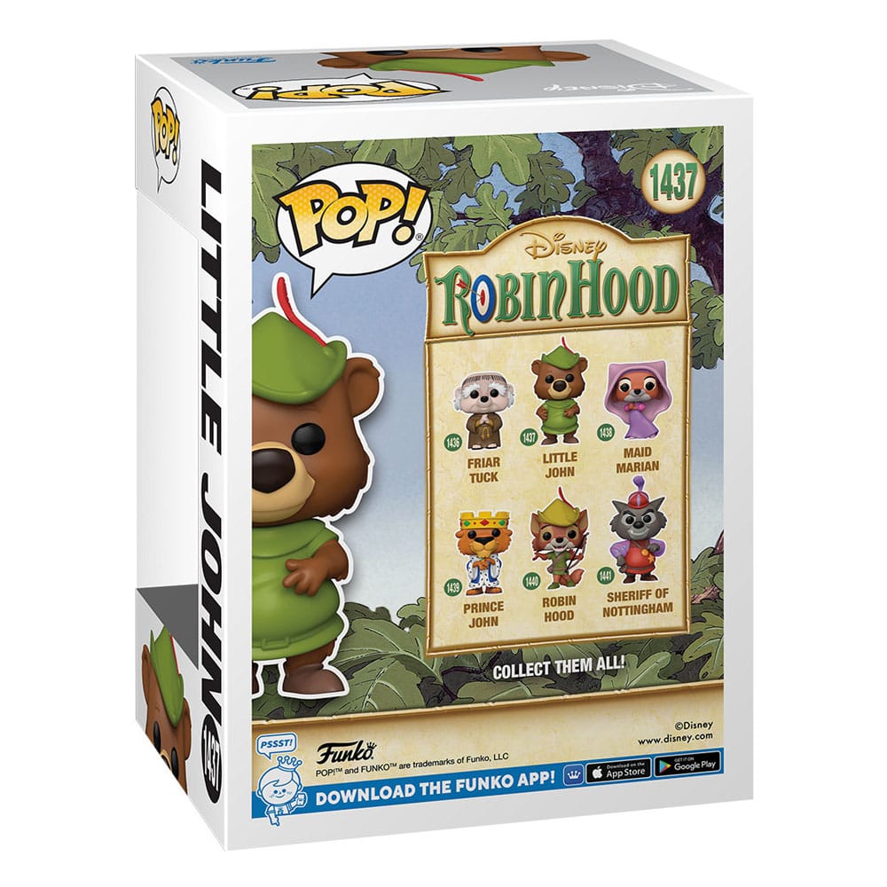 Robin Hood POP! Disney Vinyl Figur Little Jon 9 cm Image 3