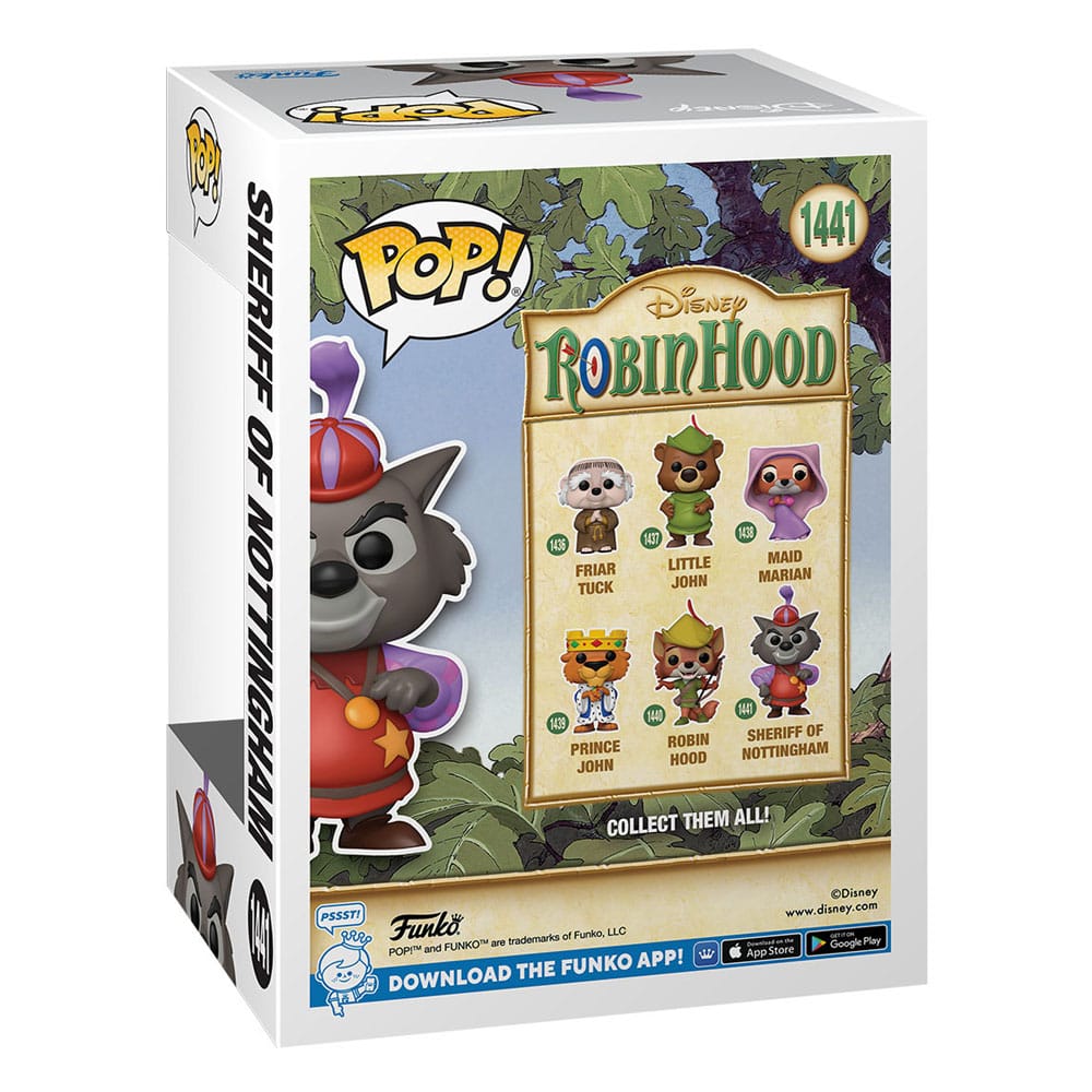 Robin Hood POP! Disney Vinyl Figur Sheriff of Nottingham 9 cm Image 3