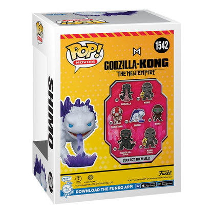 Godzilla vs. Kong 2 POP! Movies Vinyl Figur Shimo w/Ice-Ray 9 cm Image 3