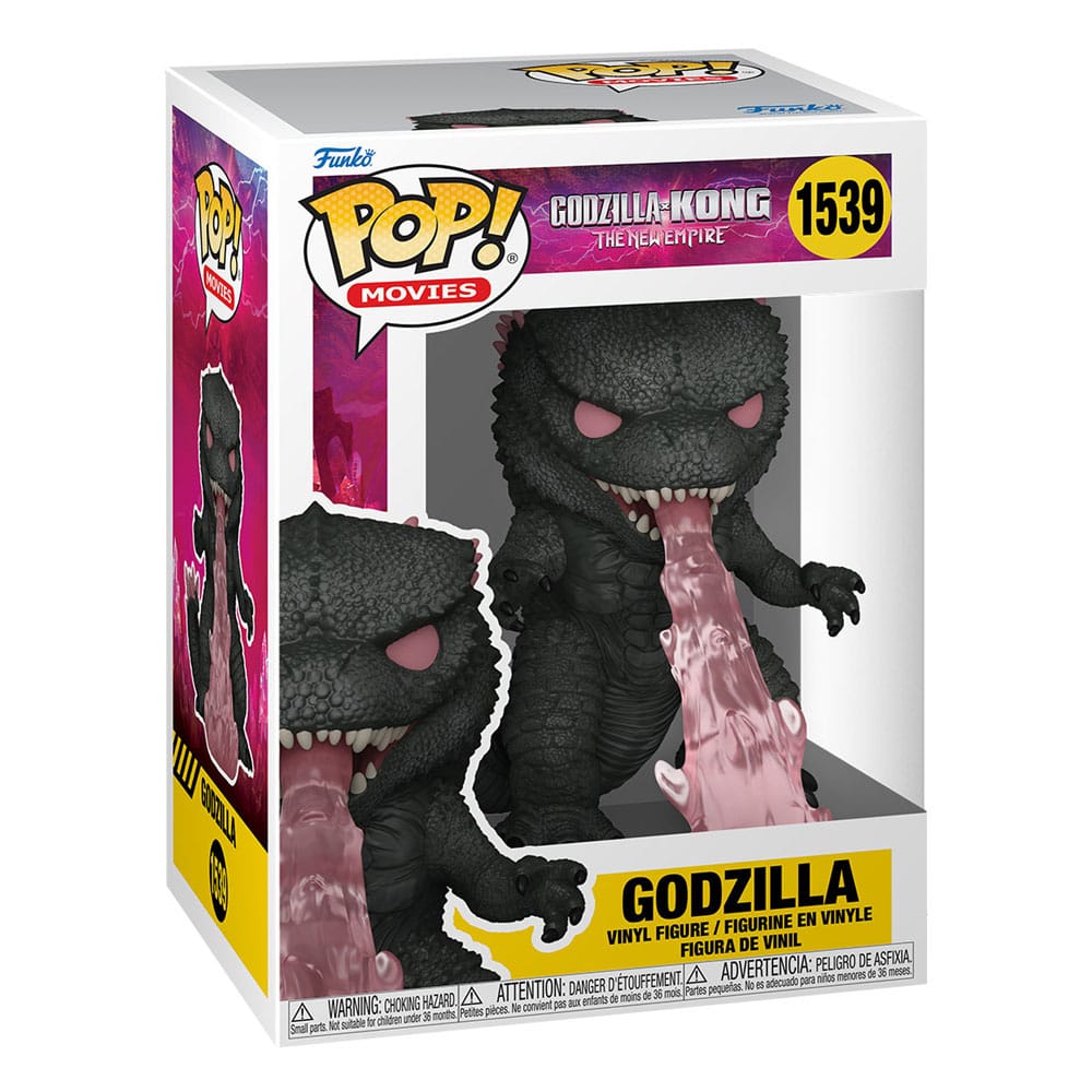Godzilla vs. Kong 2 POP! Movies Vinyl Figur Godzilla w/Heat-Ray 9 cm Image 2