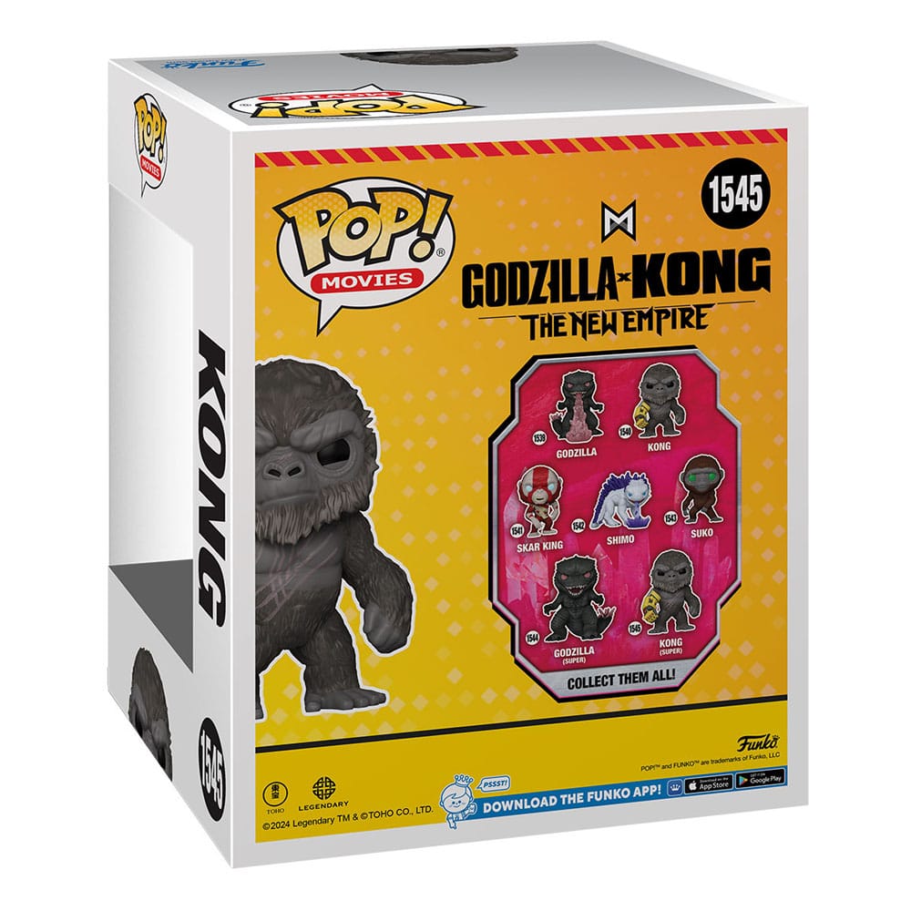 Godzilla vs Kong 2 Oversized POP! Vinyl Figur Kong 15 cm Image 3