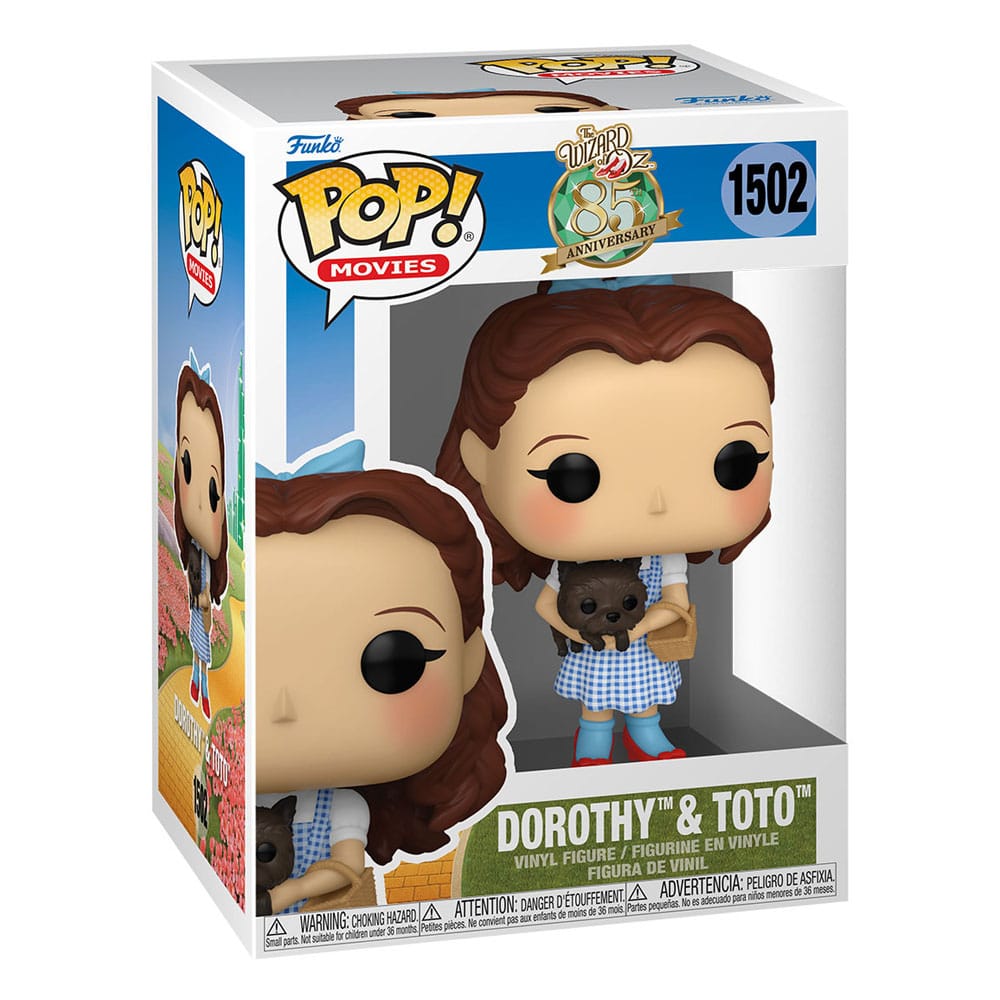 Der Zauberer von Oz POP & Buddy! Movies Vinyl Figur Dorothy w/Toto 9 cm Image 2
