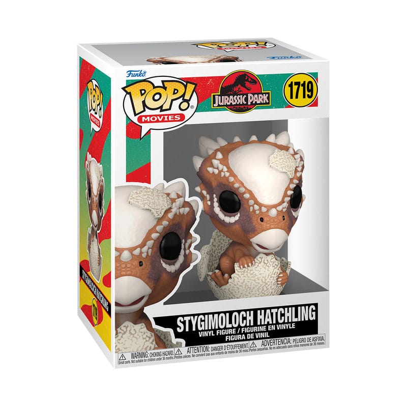 Jurassic Park Hatchling POP! Movies Vinyl Figur Stygimoloch 9 cm Image 2