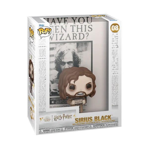 Harry Potter POP! Comic Cover Vinyl Figur Poster w/Sirius Black 9 cm Image 2