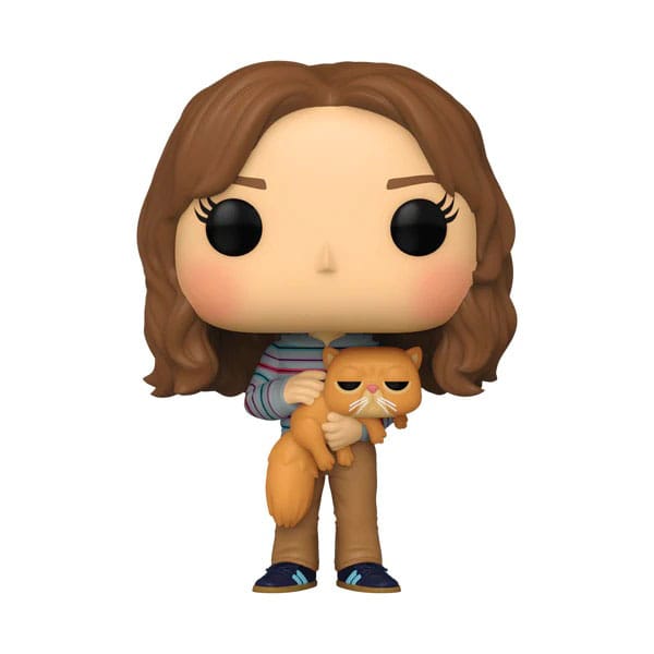 Harry Potter POP & Buddy! Movies Vinyl Figur Hermione w/Crookshanks 9 cm Image 1