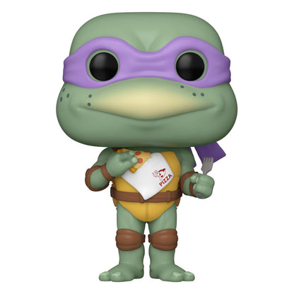 Teenage Mutant Ninja Turtles POP! Movies Vinyl Figur Donatello w/Napkin 9 cm Image 1