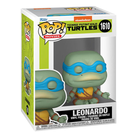 Teenage Mutant Ninja Turtles POP! Movies Vinyl Figur Leonardo(Meditating) 9 cm Image 2
