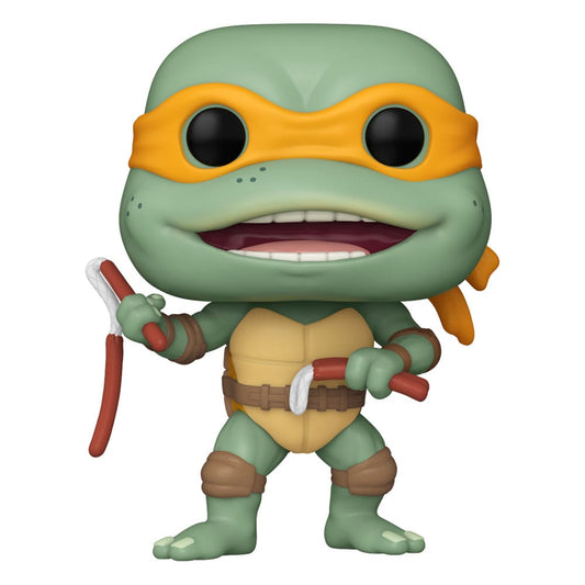 Teenage Mutant Ninja Turtles POP! Movies Vinyl Figur Michelangelo Sausage Link Nunchucks 9 cm Image 1
