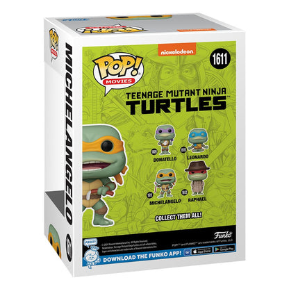 Teenage Mutant Ninja Turtles POP! Movies Vinyl Figur Michelangelo Sausage Link Nunchucks 9 cm Image 3