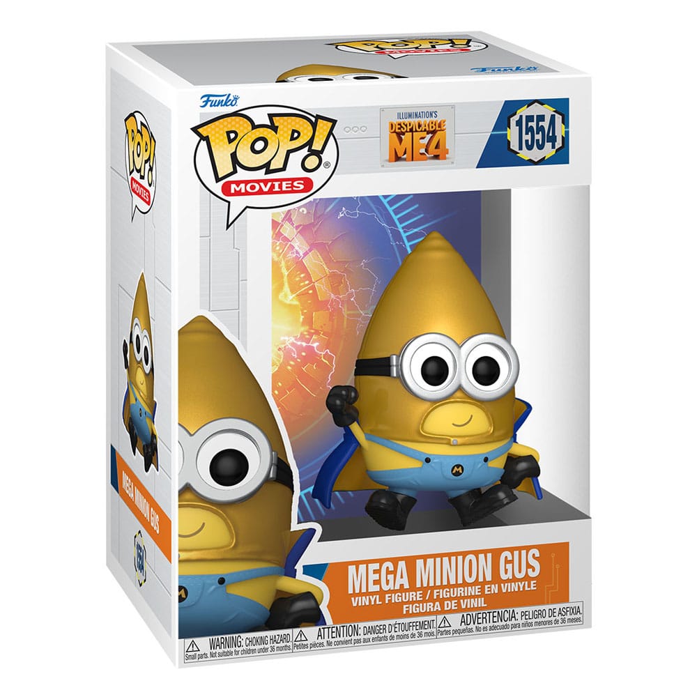 Ich - Einfach unverbesserlich 4 POP! Movies Vinyl Figur Super Gus 9 cm Image 2
