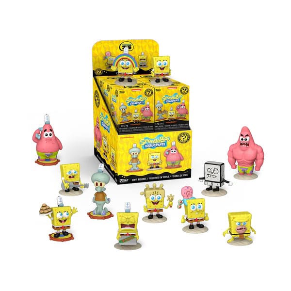 SpongeBob SquarePants Mystery Minis Minifiguren 25th Anniversary 5 cm Display (12) Image 1