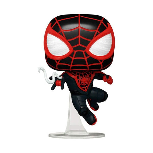 Spider-Man 2 POP! Games Vinyl Figur Miles Morales 9 cm Image 1