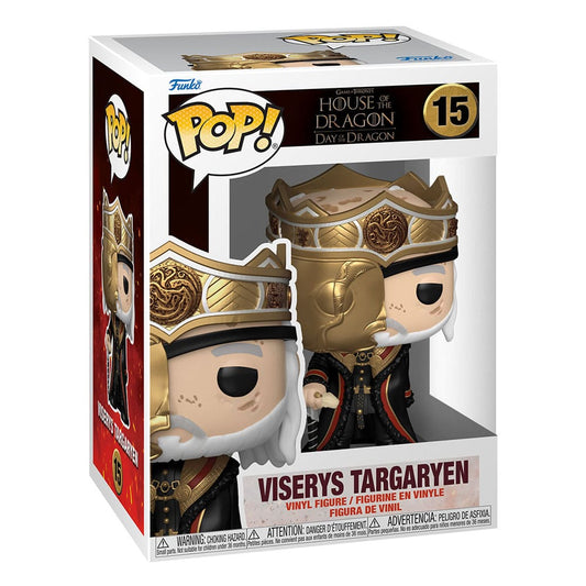 House of the Dragon POP! TV Vinyl Figuren Masked Viserys 9 cm Sortiment (6) Image 2