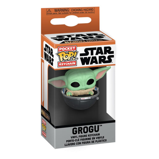 Star Wars: The Mandalorian POP! Vinyl Schlüsselanhänger 4 cm Grogu Display (12) Image 2