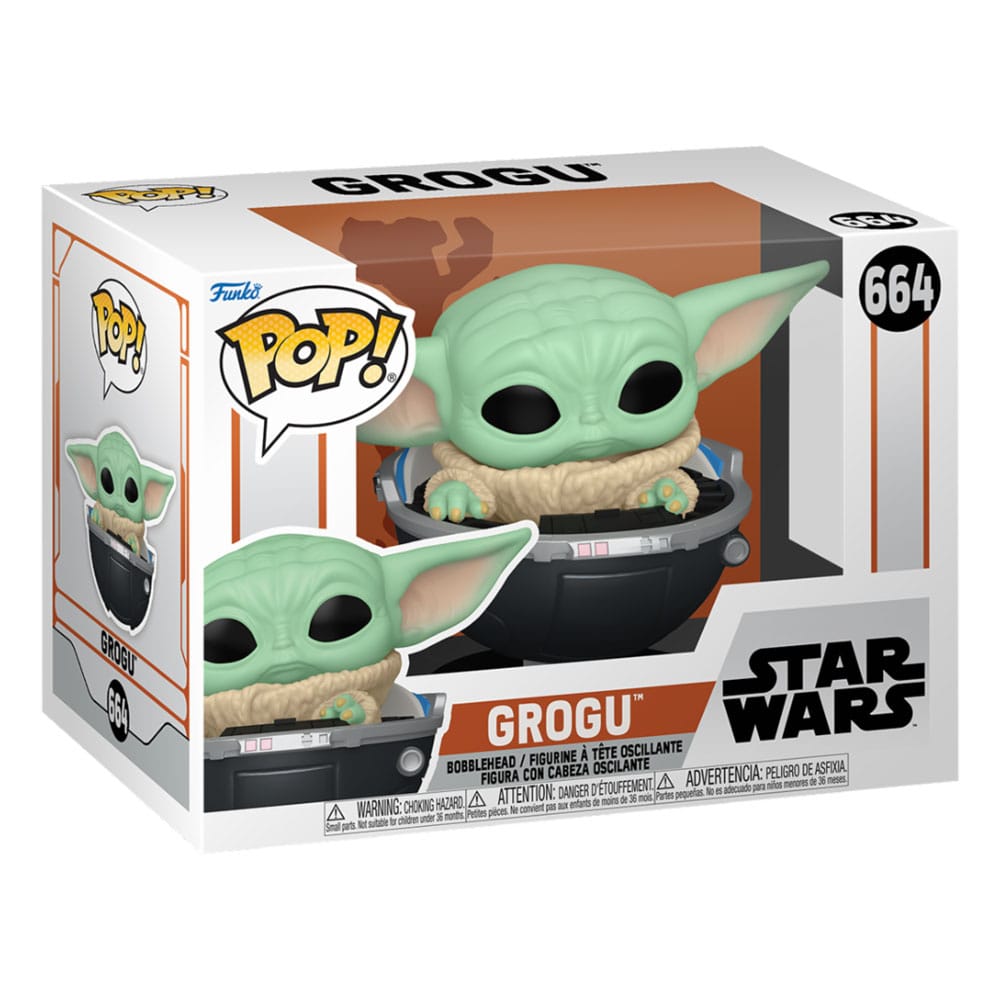 Star Wars: The Mandalorian POP! Vinyl Figur Grogu 9 cm Image 2