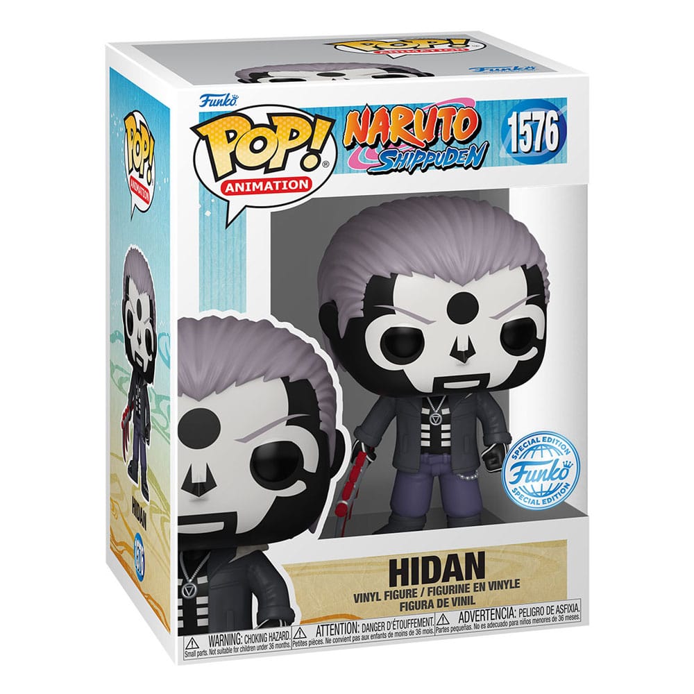 Naruto Pop! Animation Vinyl Figur Hidan w/jacket Exclusive Edition 9 cm Image 2