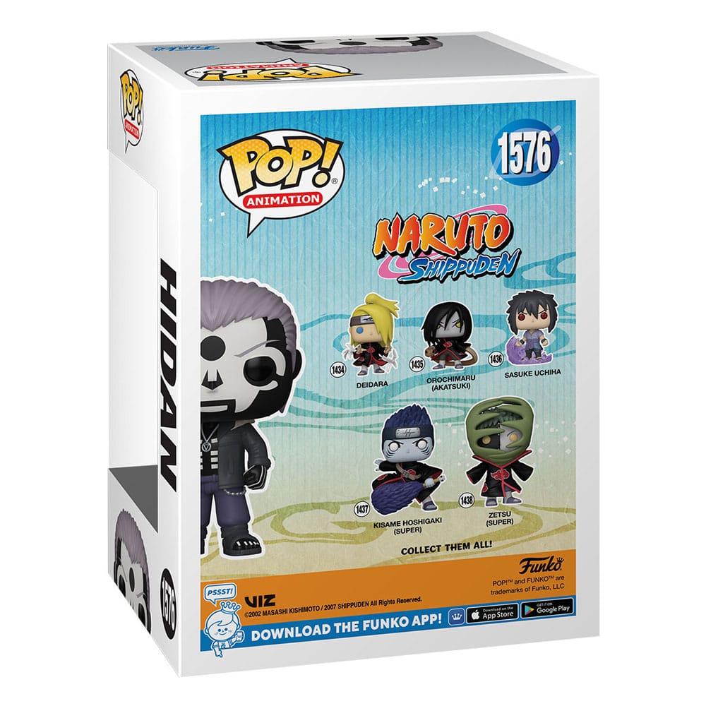 Naruto Pop! Animation Vinyl Figur Hidan w/jacket Exclusive Edition 9 cm Image 3